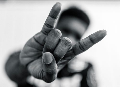 hand close up