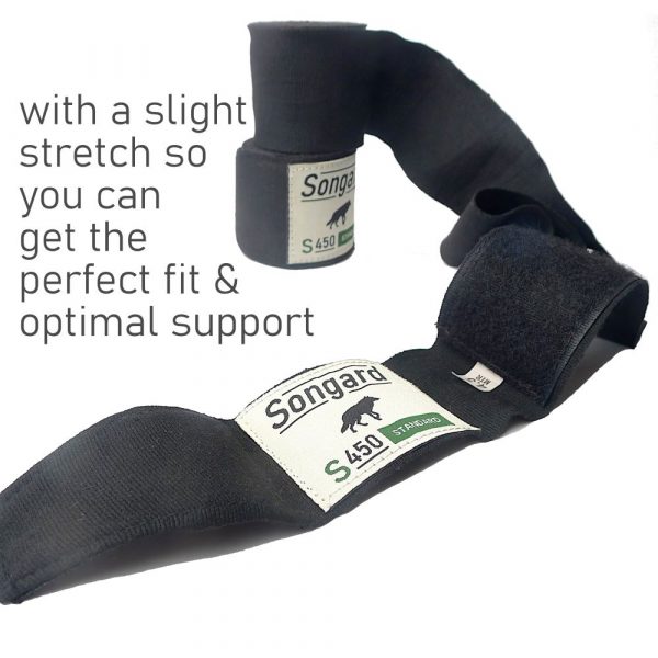 Songard S450 4.5m Stretch Cotton Boxing Hand Wrap Songard S450 4.5m Stretch Cotton Boxing Hand Wrap